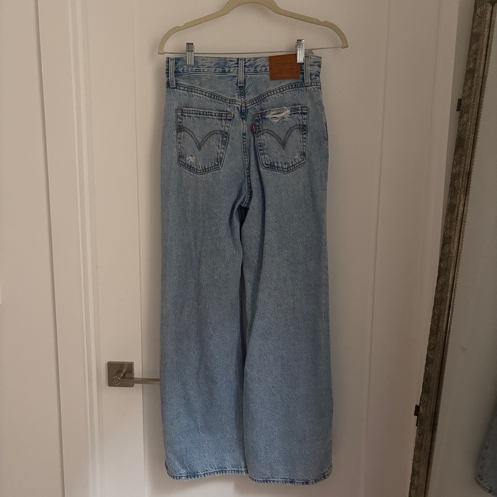Levi’s ribcage wide leg jeans 26x30 - Picture 5 of 6